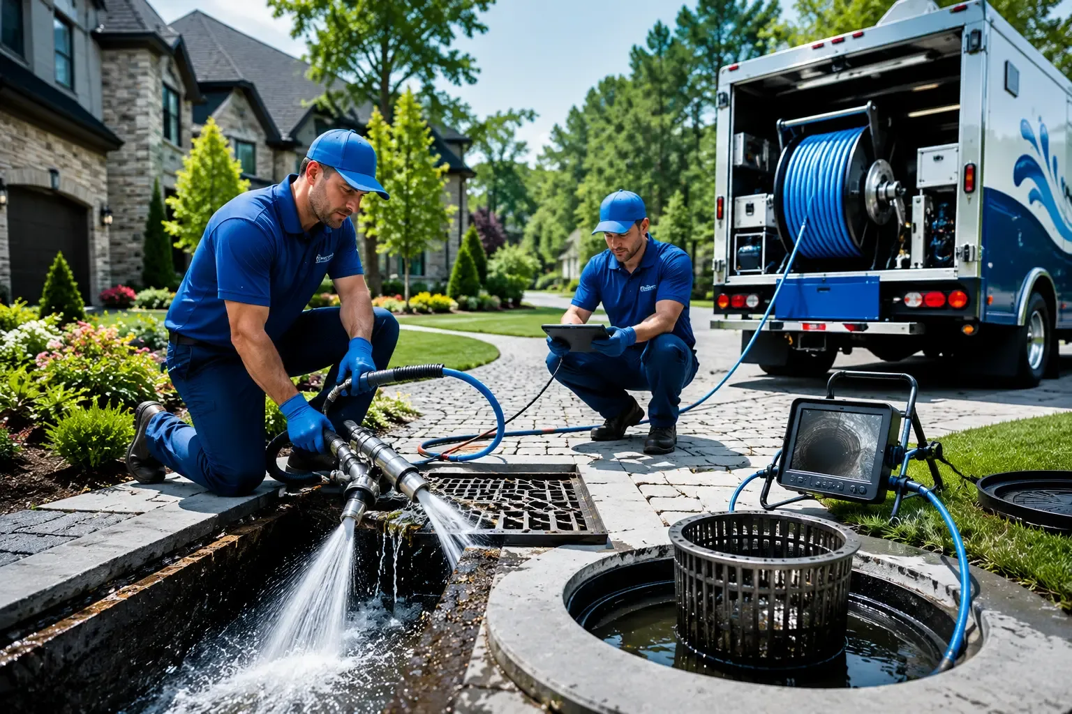 Local outdoor drain cleaning professionals in Colwell, IA